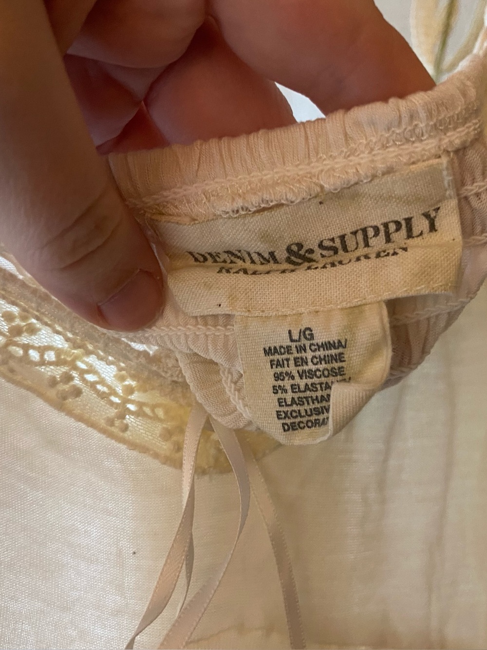 Ralph Lauren | Soft Cream Tank - Picture 3 of 5